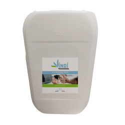 Vindi Désinfectant - solution hydroalcoolique - Bidon 20L - Fabrication Française - 76% d'alcool - Virucide
