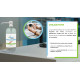 Vindi Désinfectant - gel hydroalcoolique - Flacon pompe de 1l - Fabrication Française - 76% d'alcool - Virucide -