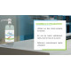 Vindi Désinfectant - gel hydroalcoolique - Flacon pompe de 1l - Fabrication Française - 76% d'alcool - Virucide -