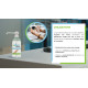 Vindi Désinfectant - gel hydroalcoolique - Flacon pompe de 500ml - Fabrication Française - 76% d'alcool - Virucide