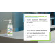Vindi Désinfectant - gel hydroalcoolique - Flacon pompe de 500ml - Fabrication Française - 76% d'alcool - Virucide