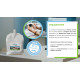 Vindi Désinfectant - bidon écorecharge 2,5L solution hydroalcoolique aromatisée - Menthe Poivrée