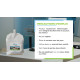 Vindi Désinfectant - bidon écorecharge 2,5L solution hydroalcoolique aromatisée - Menthe Poivrée