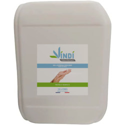 Vindi Désinfectant - gel hydroalcoolique - Bidon de 10L - Fabrication Française - 76% d'alcool - Virucide