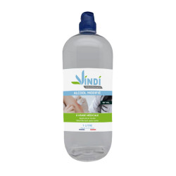 Vindi Désinfectant - alcool modifié 90° - Flacon 1L - Fabrication Française - Désinfection peau saine et ustensiles médicaux