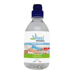 Vindi Désinfectant - alcool modifié 70° - Flacon de 250ml - Fabrication Française - Désinfection peau saine